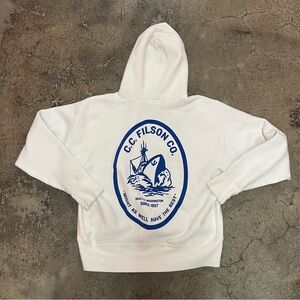 Rare Filson x Camber Heavyweight Crossknit Hoodie (L) (Made in USA 🇺🇸)